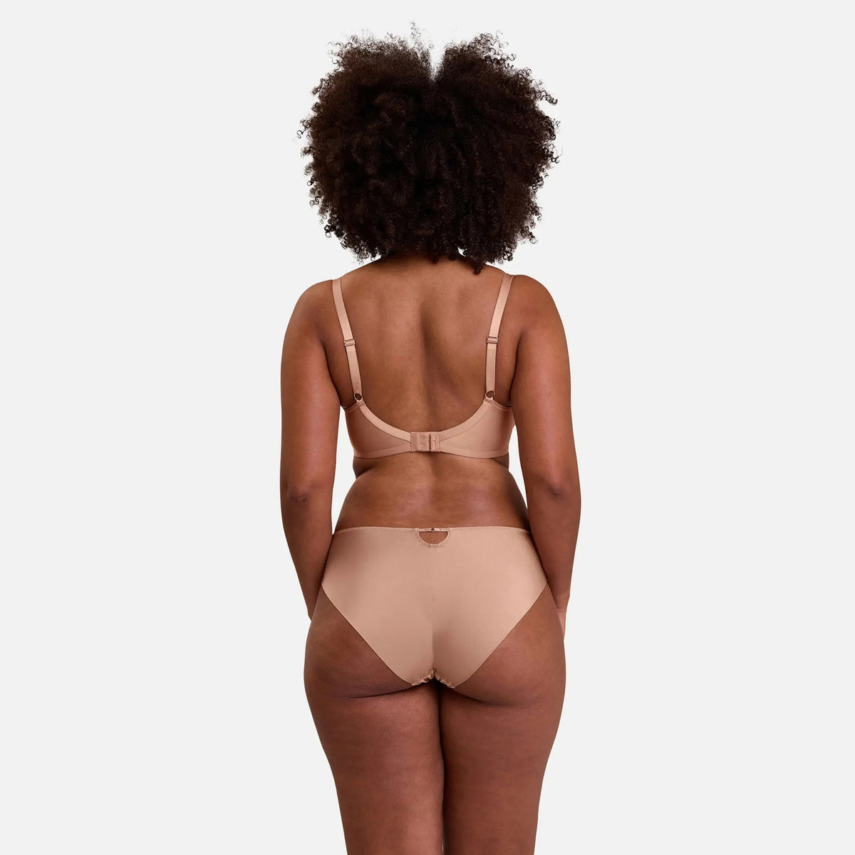 Slip Vita Media microfibra e tulle con ricami floreali Sans Complexe 60PAL79