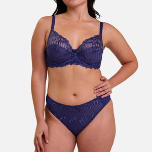 Reggiseno in tulle ricamato con ferretto Sans Complex 70965