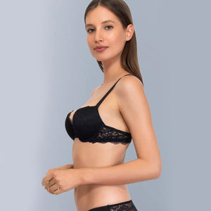 Reggiseno push up con ferretto Sièlei 2444 in pizzo