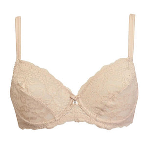 Reggiseno balconcino con ferretto Sièlei 2672 sfoderato in pizzo