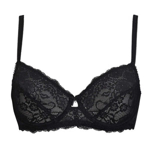 Reggiseno balconcino con ferretto Sièlei 2672 sfoderato in pizzo