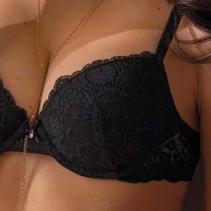 Reggiseno push up Sièlei 2680 con ferretto in pizzo