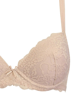 Reggiseno balconcino Sièlei 2688 con ferretto imbottito pizzo