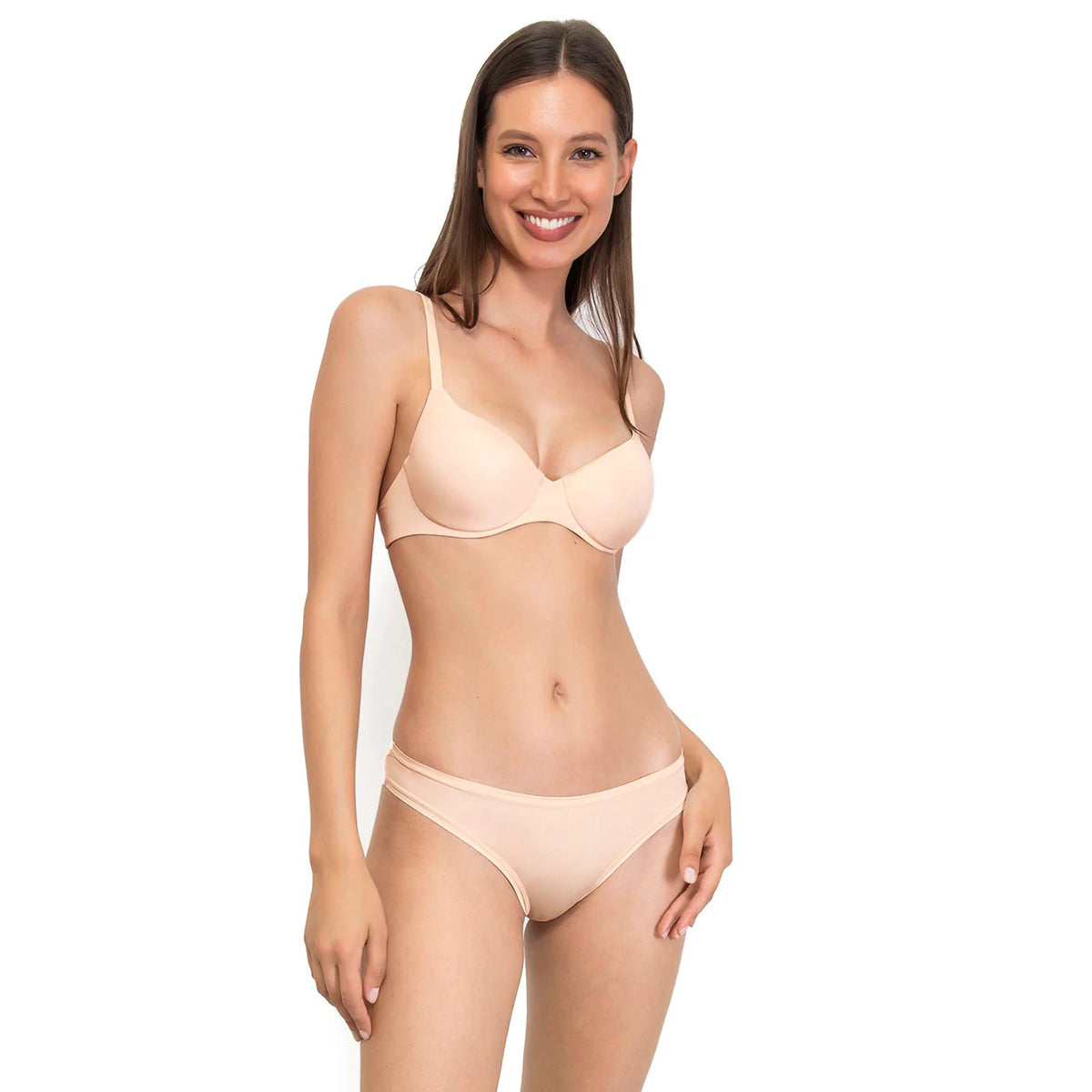 Reggiseno balconcino SièLei 1328 imbottito con ferretto