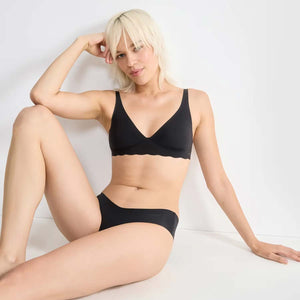 Slip donna taglio laser microfibra Sloggi hipster 2 pezzi