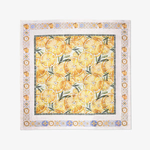 Centro tavola 100% Cotone Vingi Tiffany Dis 16 - 93 x 93