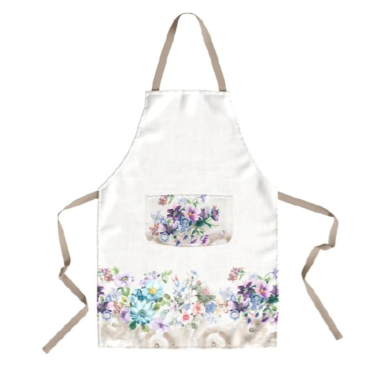 Grembiule da cucina 100% Cotone Vingi Tiffany Dis.2
