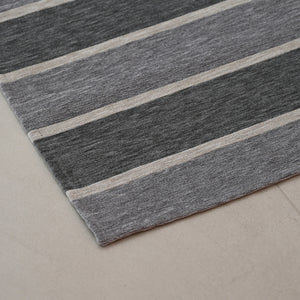 Tappeto a righe antiscivolo Zambaiti jacquard gobelin