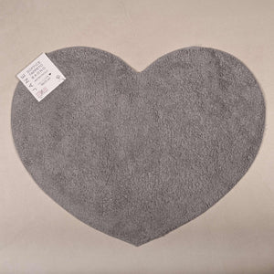 Tappeto bagno Forma di Cuore in 100% Cotone Jane Zambaiti 