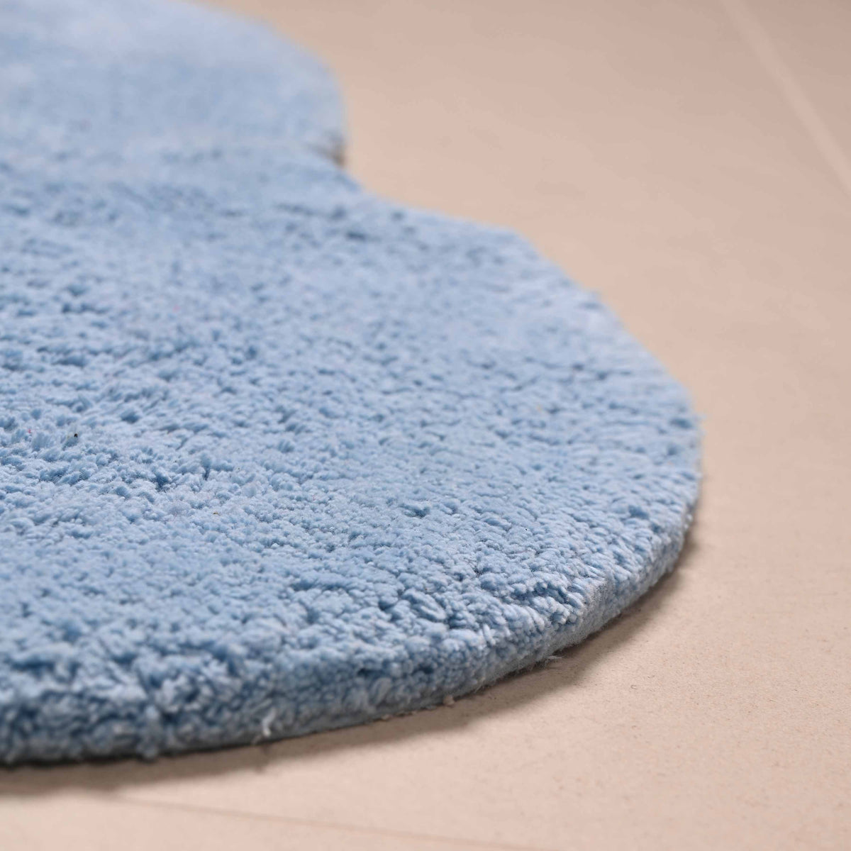 Tappeto da bagno Nuvoletta morbida con antiscivolo Nuvola Zambaiti
