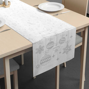 Runner tessuto jacquard natalizio Zambaiti