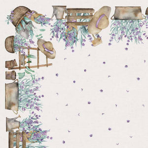 Tovaglia antimacchia lavanda Zambaiti