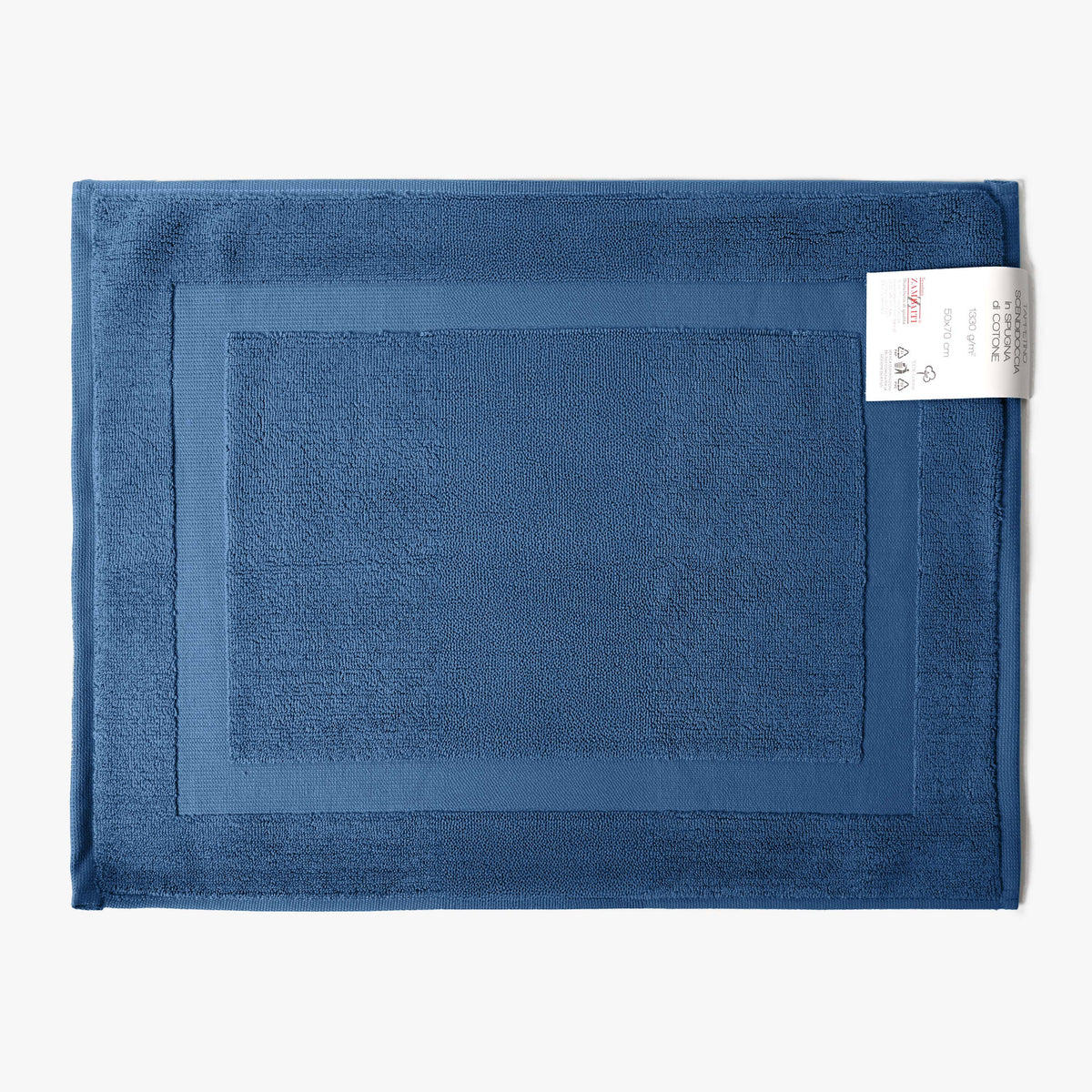 Tappetino scendidoccia Zambaiti spugna 100% cotone 50x70 1330 g/m²