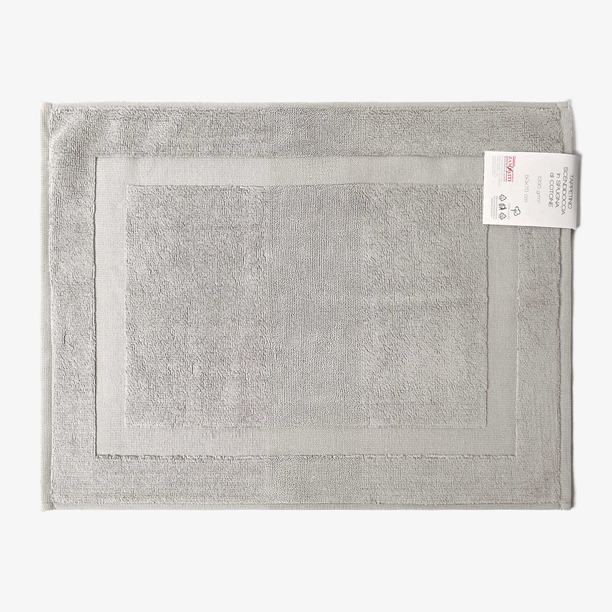 Tappetino scendidoccia Zambaiti spugna 100% cotone 50x70 1330 g/m²