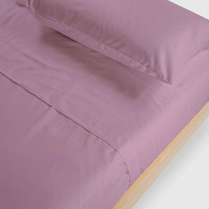 Completo Letto 100% cotone Made in Italy Zambaiti sugar ciclamino