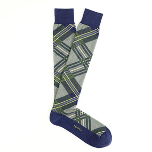 Calze lunghe check Uomo Perofil VPRC93027