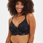 Reggiseno bustier con ferretto in pizzo San Complexe ARUM 90A564 