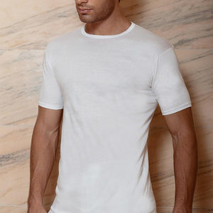 Maglia uomo mezza manica girocollo Irge irm1 cotone 3 pz