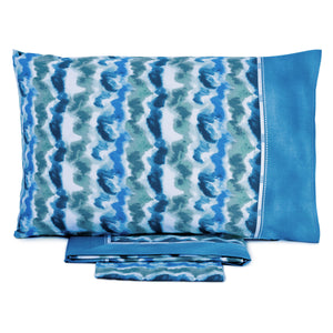 Completo letto Irge cotone fantasia acquarello Spring