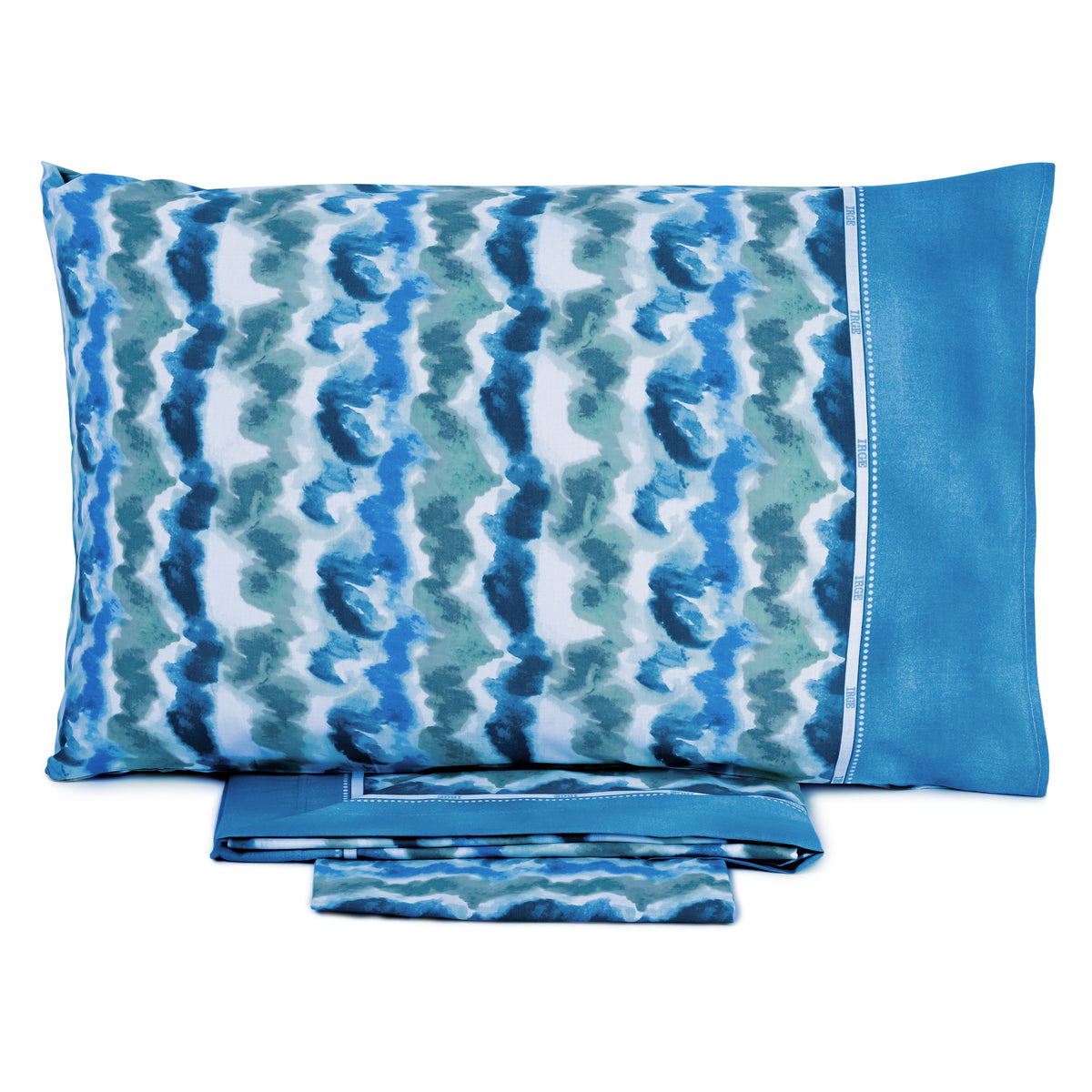 Completo letto Irge cotone fantasia acquarello Spring
