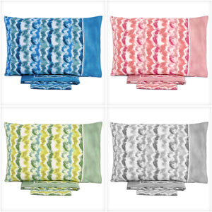 Completo letto Irge cotone fantasia acquarello Spring