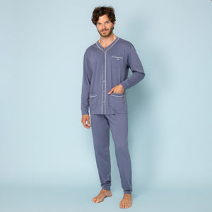 Pigiama Irge uomo IRL 1958 aperto 100% cotone