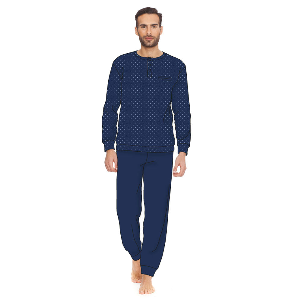 Pigiama in cotone leggero lungo Irge IRL 1973