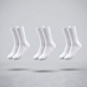 Calze unisex caviglia a coste cotone elasticizzato Iyali 911 - 3 pezzi