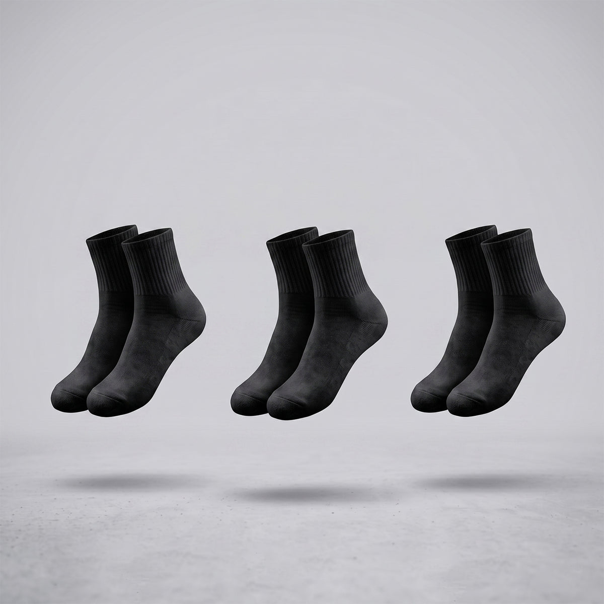 Calza sport unisex cotone elasticizzato Iyali 912 - 3 paia 