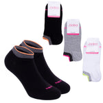 Calzini donna Jadea 21016 cotone con bordino colorato 3 Pz