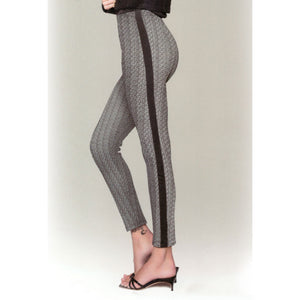 Leggings moda Jadea elasticizzato 4279 spigato 