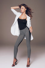 Leggings jadea moda 4733 fantasia pois in cotone elasticizzato