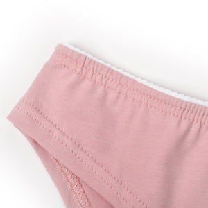 Coordinato Jadea 4341 canotta spalla stretta + slip cotone pois albicocca