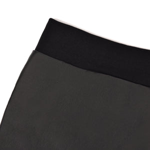 Leggings Jadea 4877 in eco pelle nero 