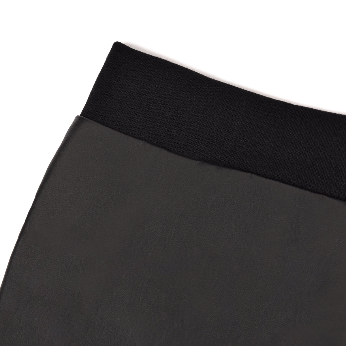 Leggings Jadea 4877 in eco pelle nero 