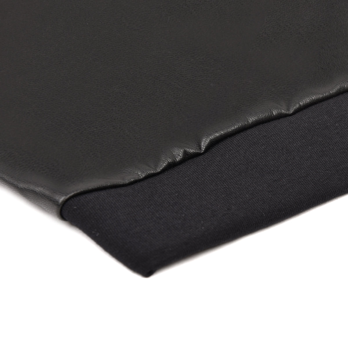 Leggings Jadea 4877 in eco pelle nero 