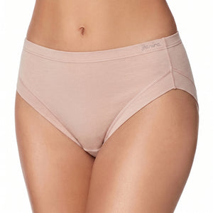 Slip donna vita media tassello spugna di cotone Janira cotton band