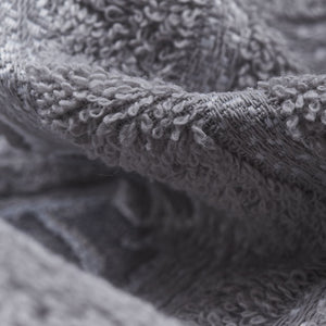 Vingi set asciugamani viso + ospite cotone Joanna grigio