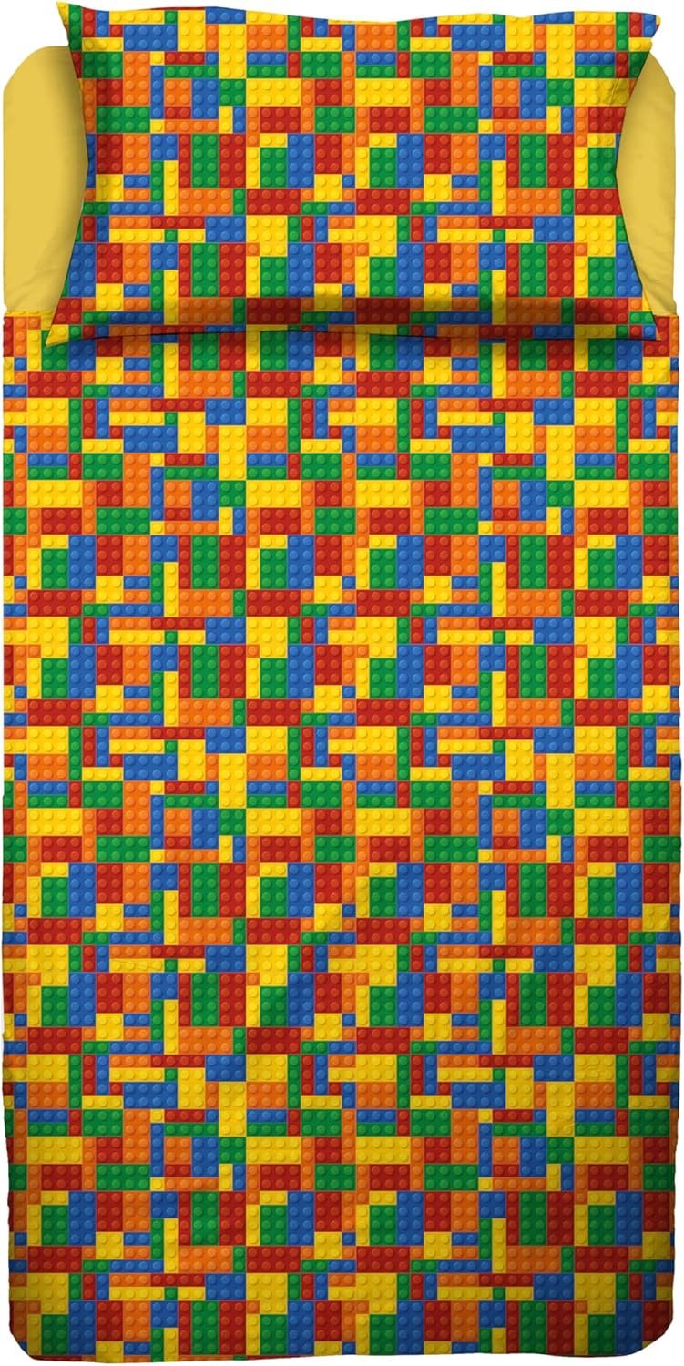 Completo Letto Singolo 100% cotone Jolly Bricks
