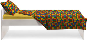 Completo Letto Singolo 100% cotone Jolly Bricks
