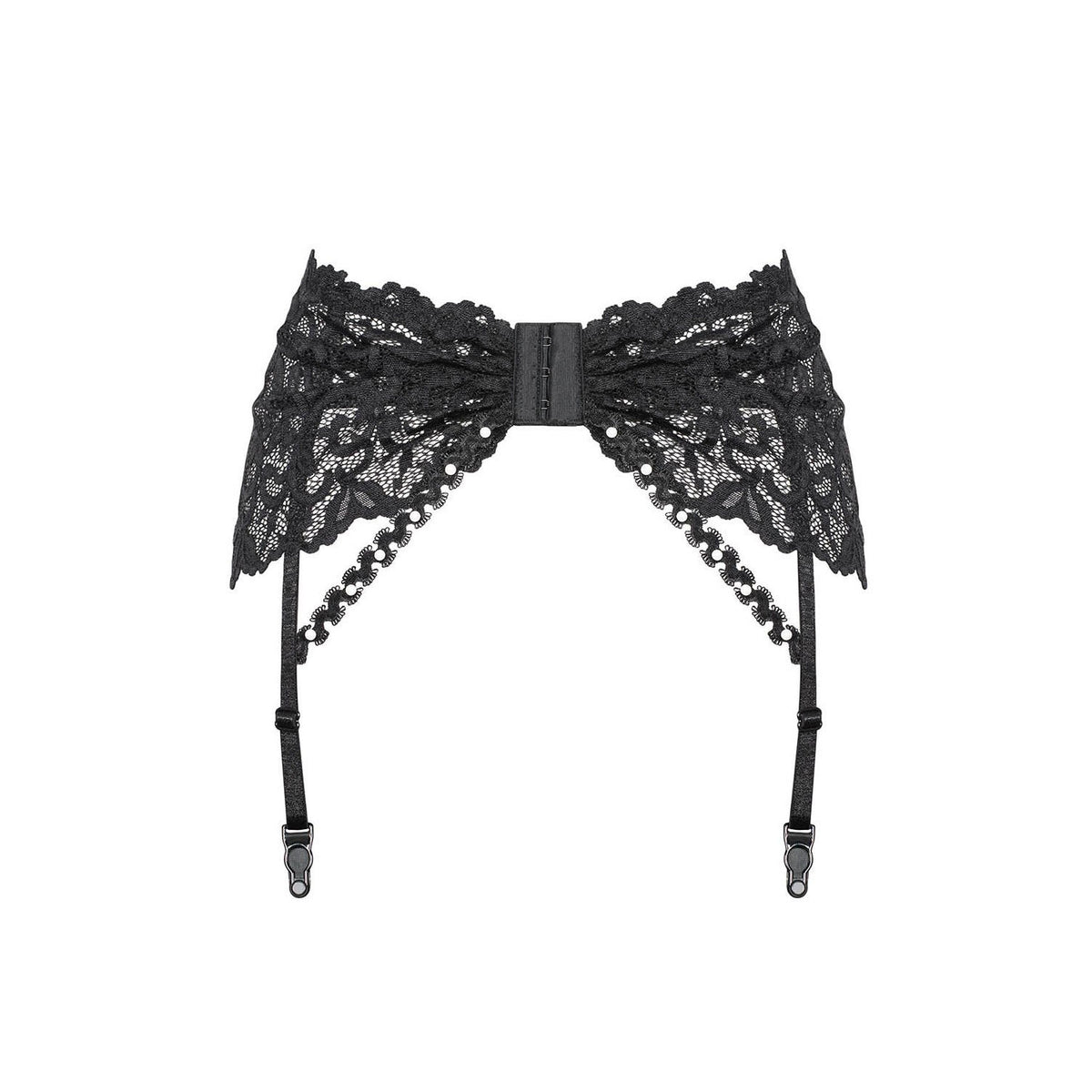 Sexy reggicalze Obsessive Joylace garter belt pizzo perle bianche