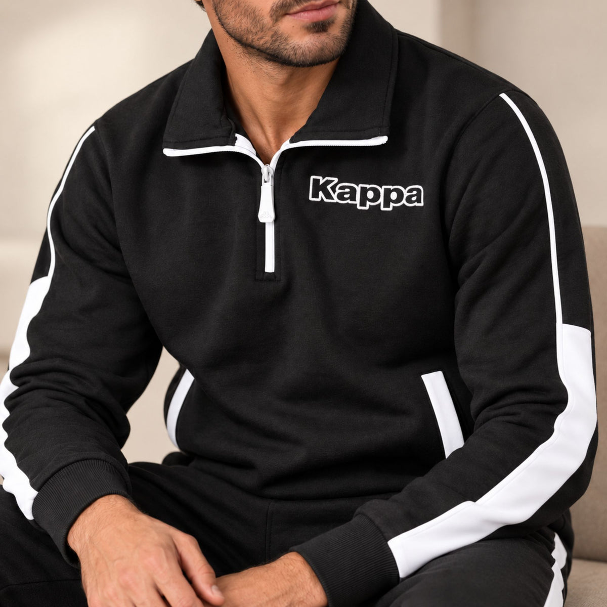 Pigiama uomo/ragazzo stile tuta felpato Kappa KMW26509