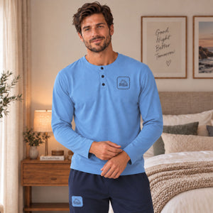 Pigiama uomo scollo serafino Kappa KMW26522