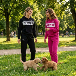 Tuta donna con cappuccio felpata Kappa KWW26602