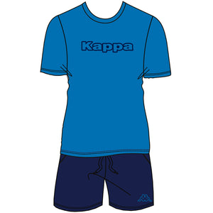 Pigiama uomo Kappa 21227-2A corto in cotone
