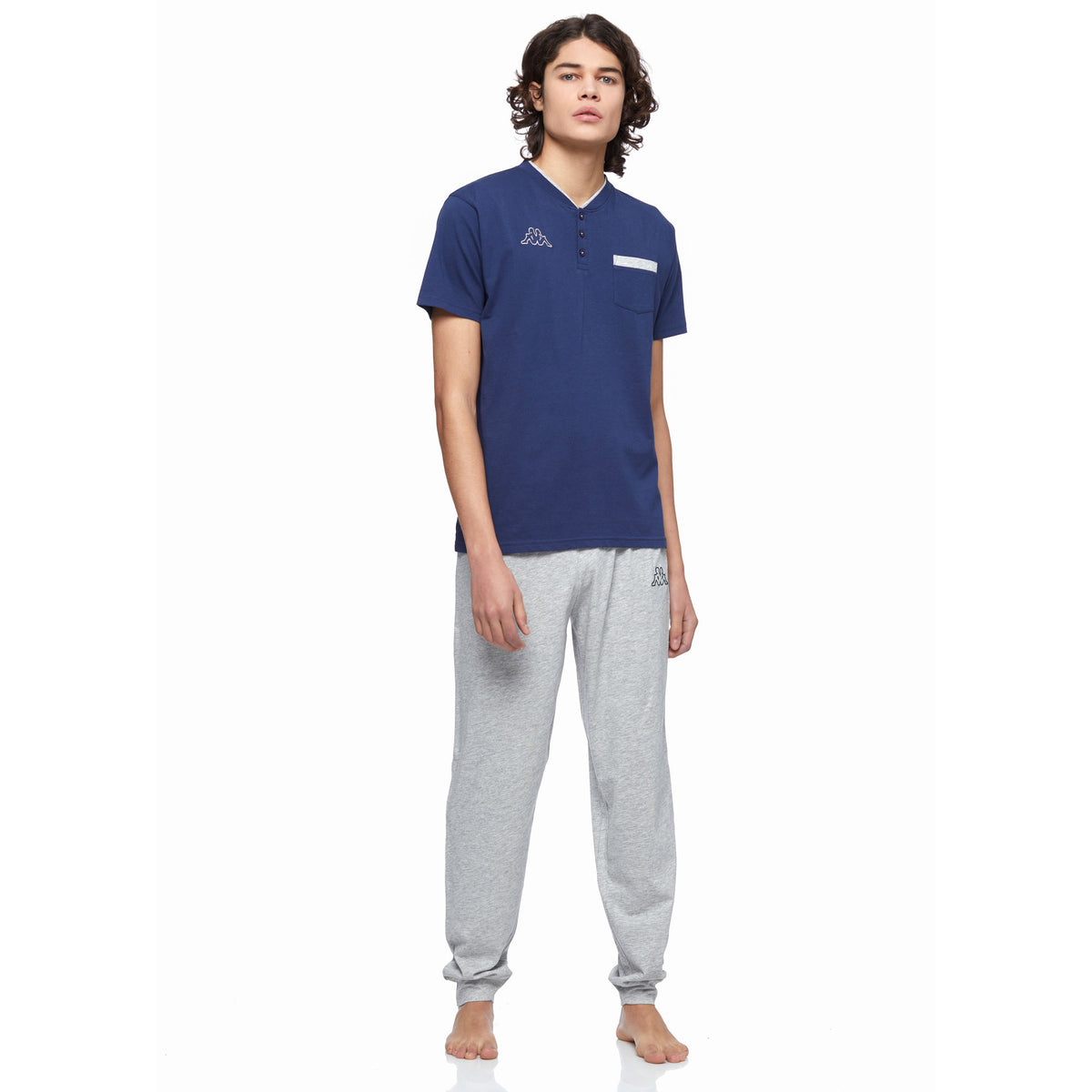 Pigiama tris Kappa 21275 maglia pantalone pantaloncino