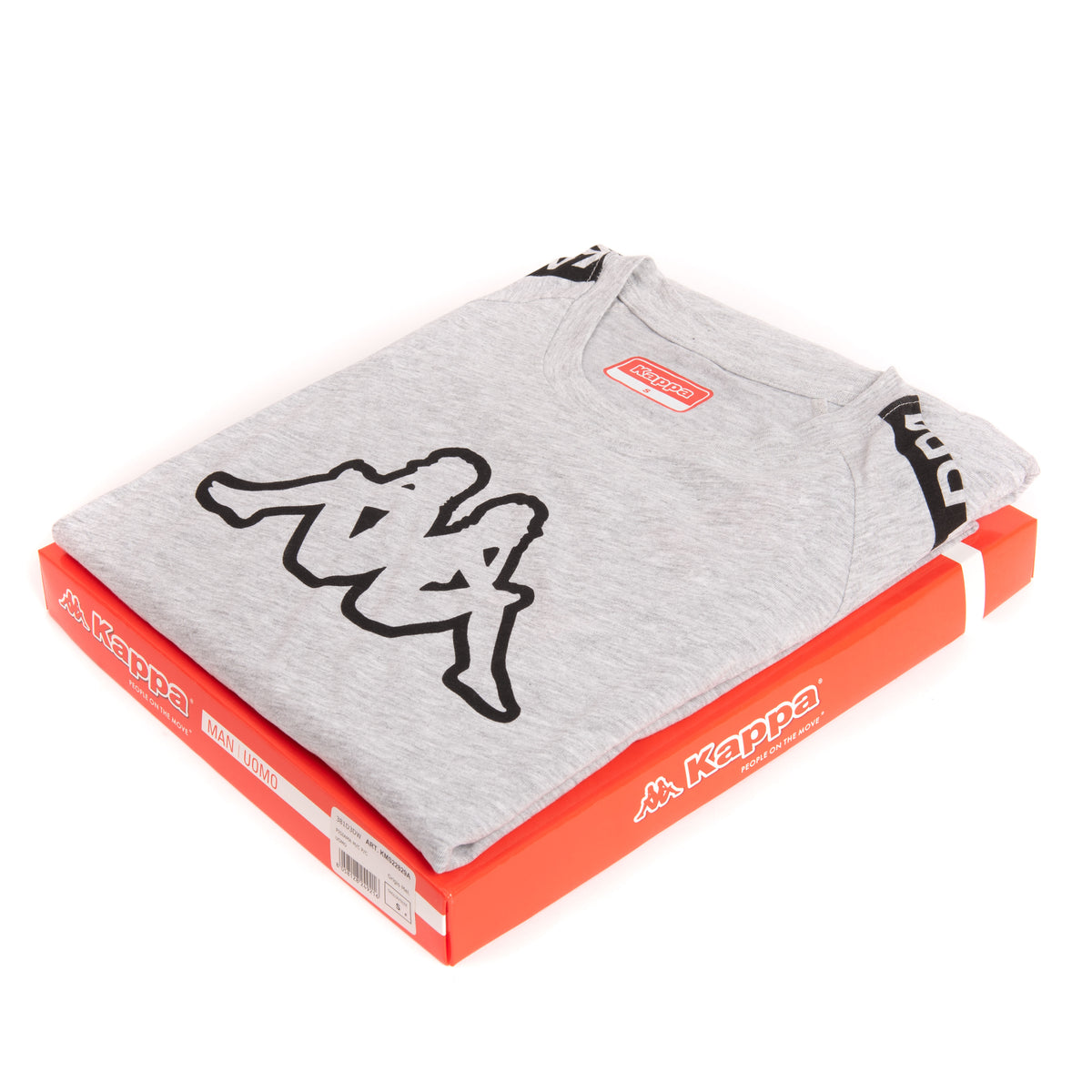Pigiama uomo ragazzo Kappa KMS22829 100% cotone grigio