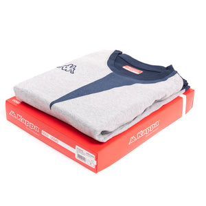 Pigiama uomo Kappa KMS22843 estivo corto cotone navy