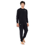 Pigiama uomo stile tuta Kappa KMS 22850 cotone nero