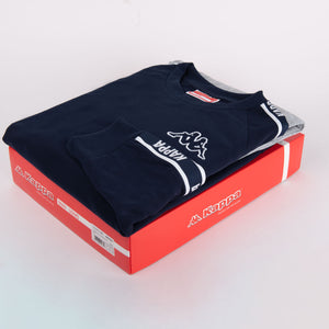 Pigiama uomo stile tuta Kappa KMS 22851 cotone Navy